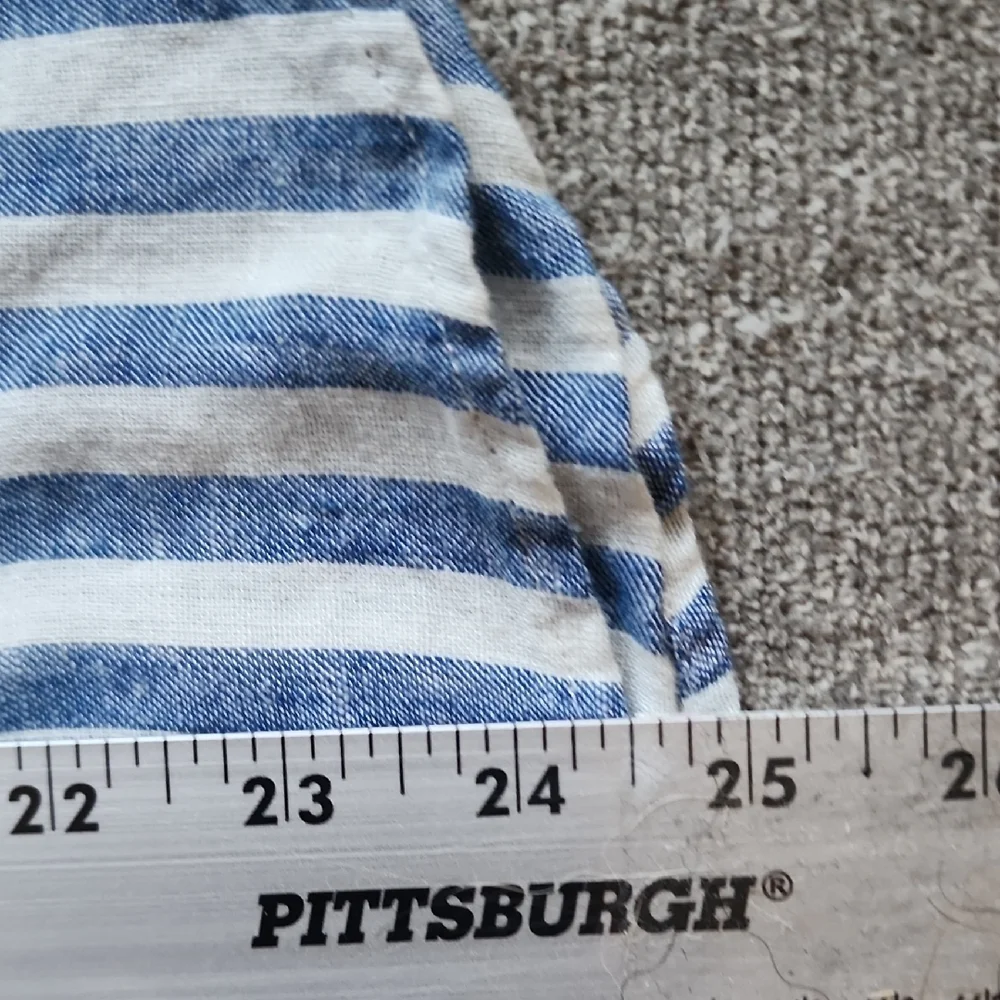 Rails Blue and White Striped Charli Boho Casual Shirt - Picture 10 of 13